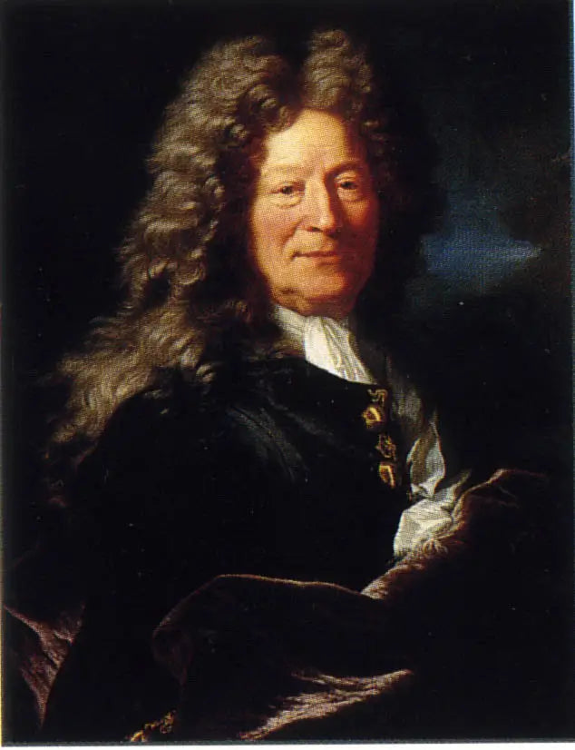 Sculpteurin François Girardon - Hyacinthe Rigaud - Muotokuva
