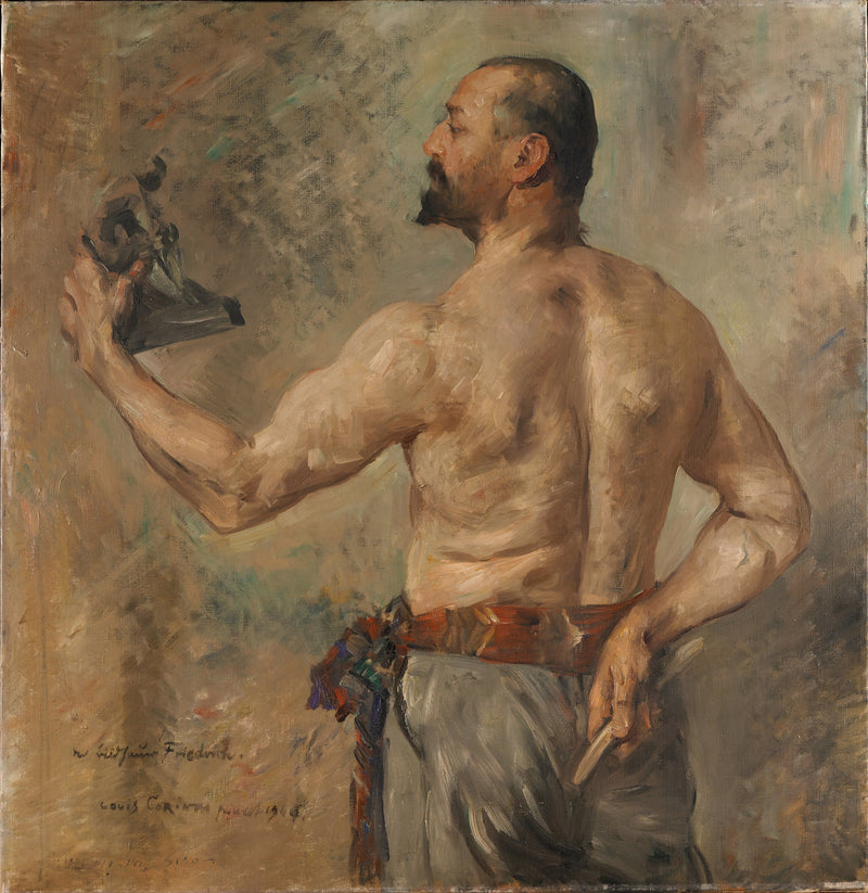Kuvanveistäjä Friedrich - Lovis Corinthin muotokuva