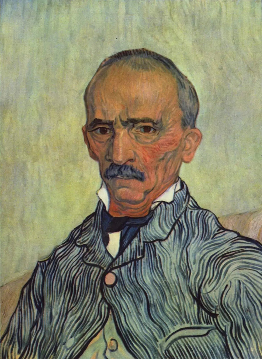 Ylihoitaja Trabucin muotokuva Saint-Paulin sairaalassa - Vincent van Gogh