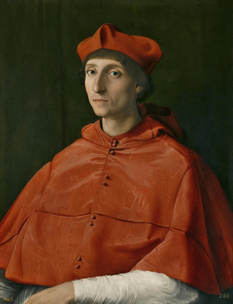 Kardinaalin muotokuva - Raphael Sanzio