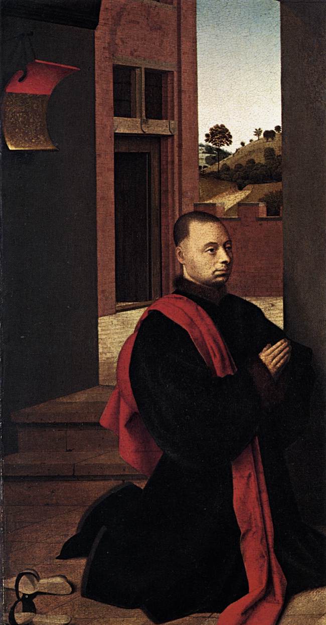 Lahjoittajan muotokuva - Petrus Christus