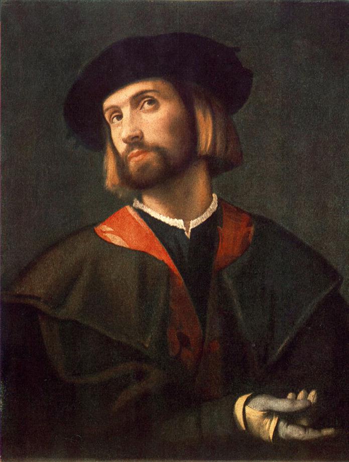 Miehen muotokuva - Alessandro Bonvicino