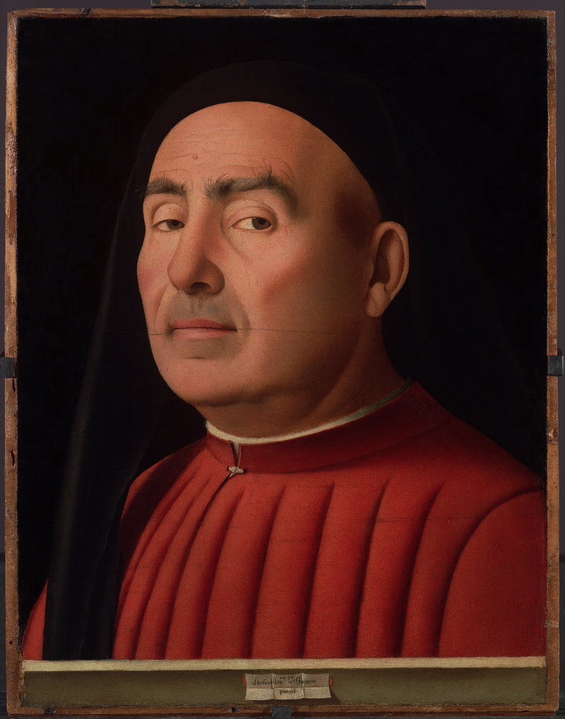 Miehen muotokuva - Antonello de Messine