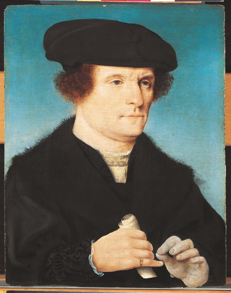 Miehen muotokuva - Joos van Cleve