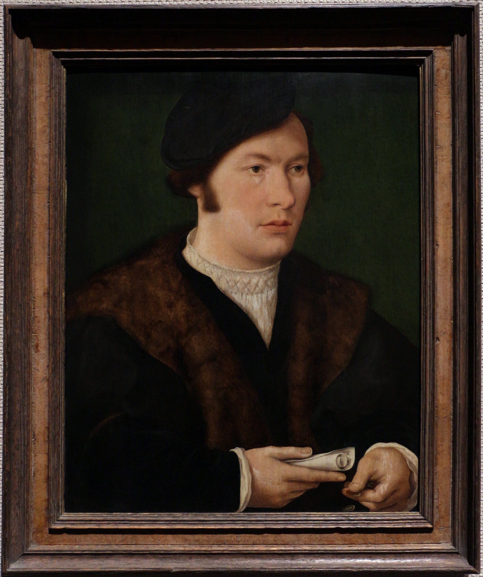 Portrait d’un homme - Joos van Cleve - Alpha Reproduction