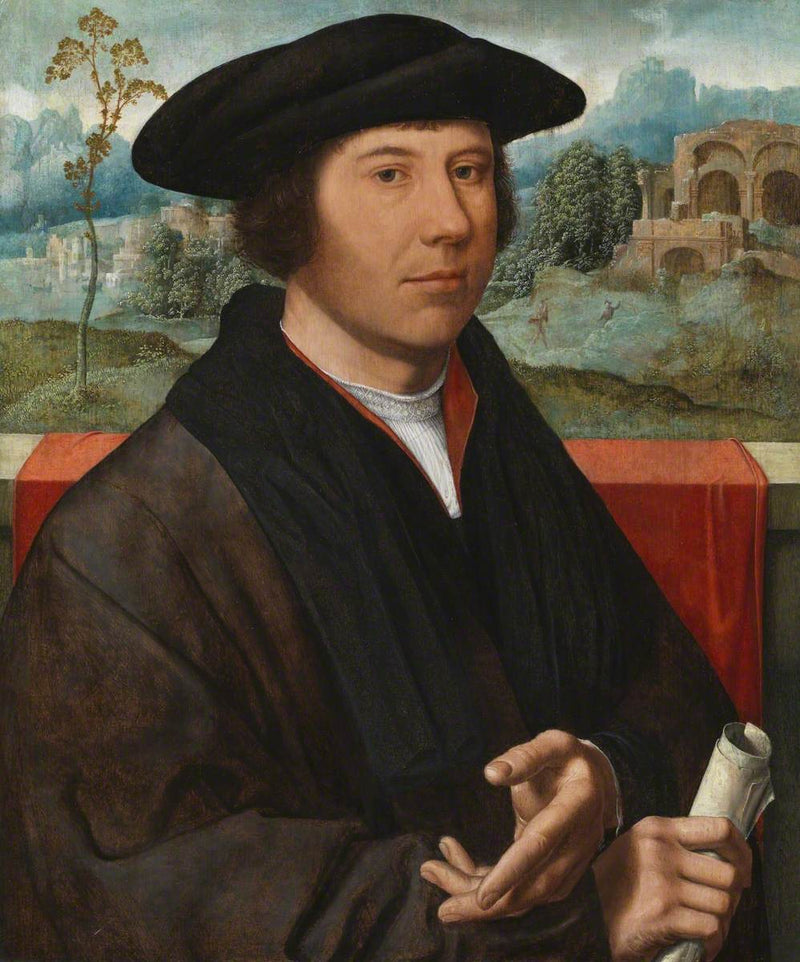 Miehen muotokuva - Joos van Cleve