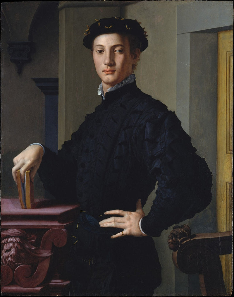 Nuoren miehen muotokuva - Bronzino