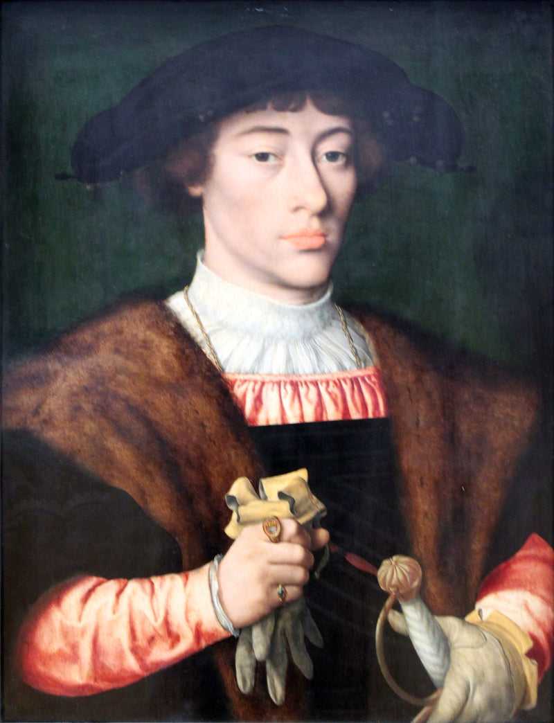 Nuoren miehen muotokuva - Joos van Cleve