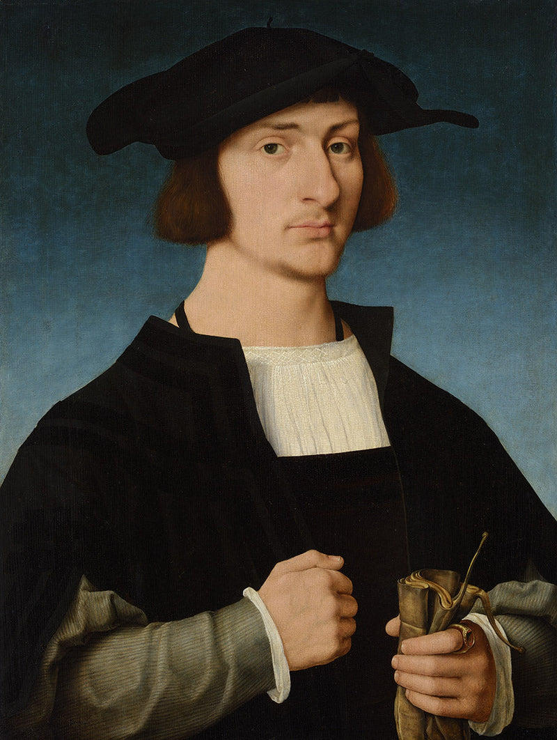 Nuoren miehen muotokuva - Joos van Cleve