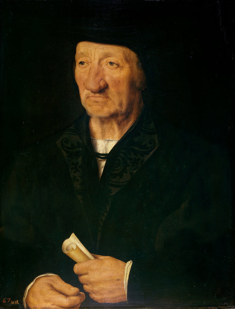 Vanhan miehen muotokuva - Joos van Cleve