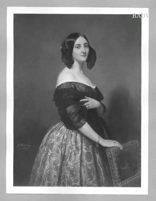 Naisen muotokuva - Franz Xaver Winterhalter