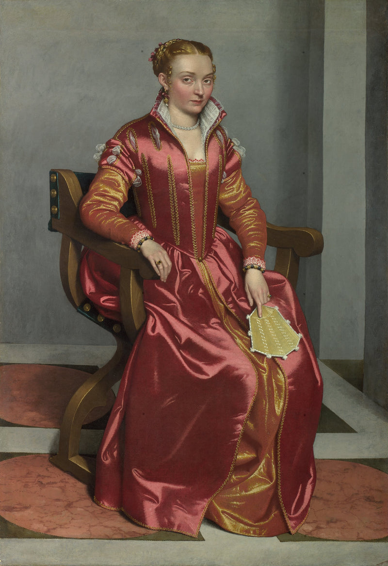 Naisen muotokuva - Giovanni Battista Moroni