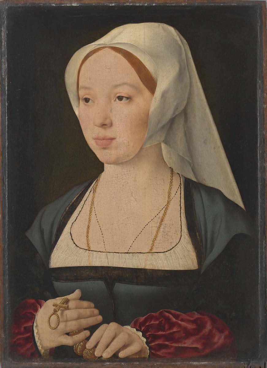 Portrait d’une dame - Joos van Cleve - Alpha Reproduction