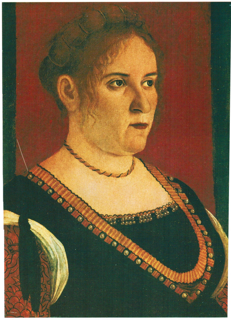 Naisen muotokuva - Vittore Carpaccio