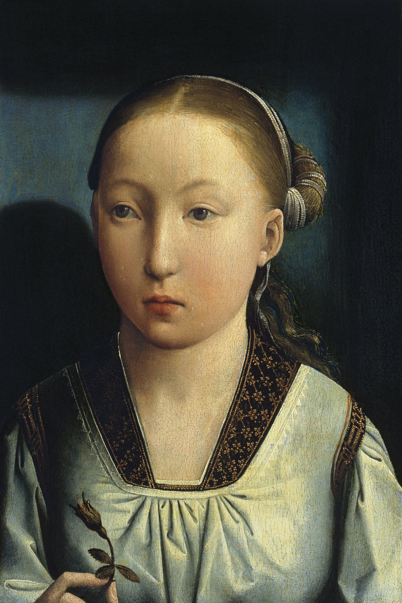Nuoren tytön muotokuva - Juan de Flandes
