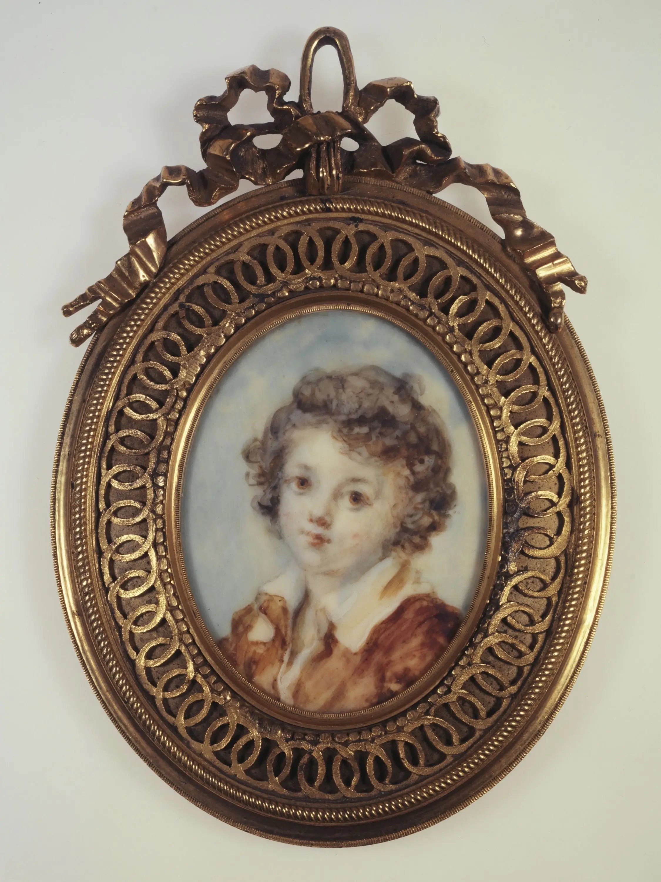 Portrait en buste d'un jeune garçon - Jean-Honoré Fragonard image 2 reproduction d’œuvre d’art à l’huile