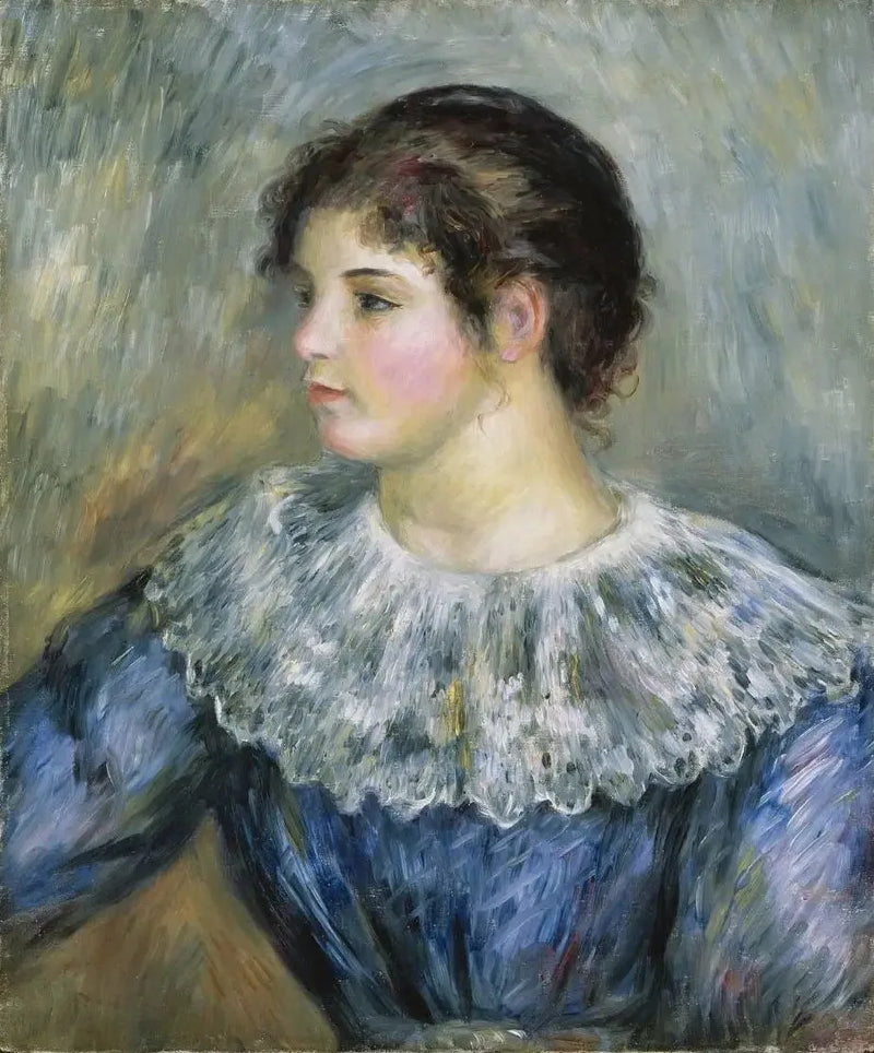 Nuoren tytön rintakuva - Pierre-Auguste Renoir