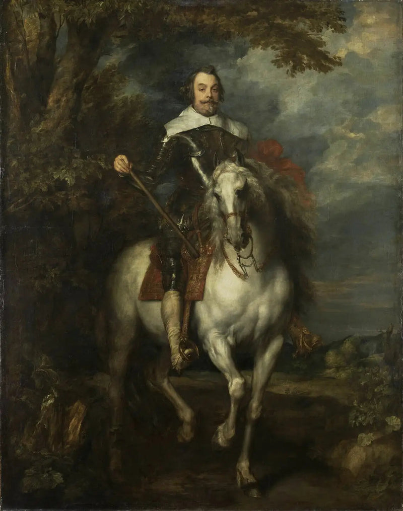 Francisco de Moncadasta ratsastajaportraatti - Antoine van Dyck
