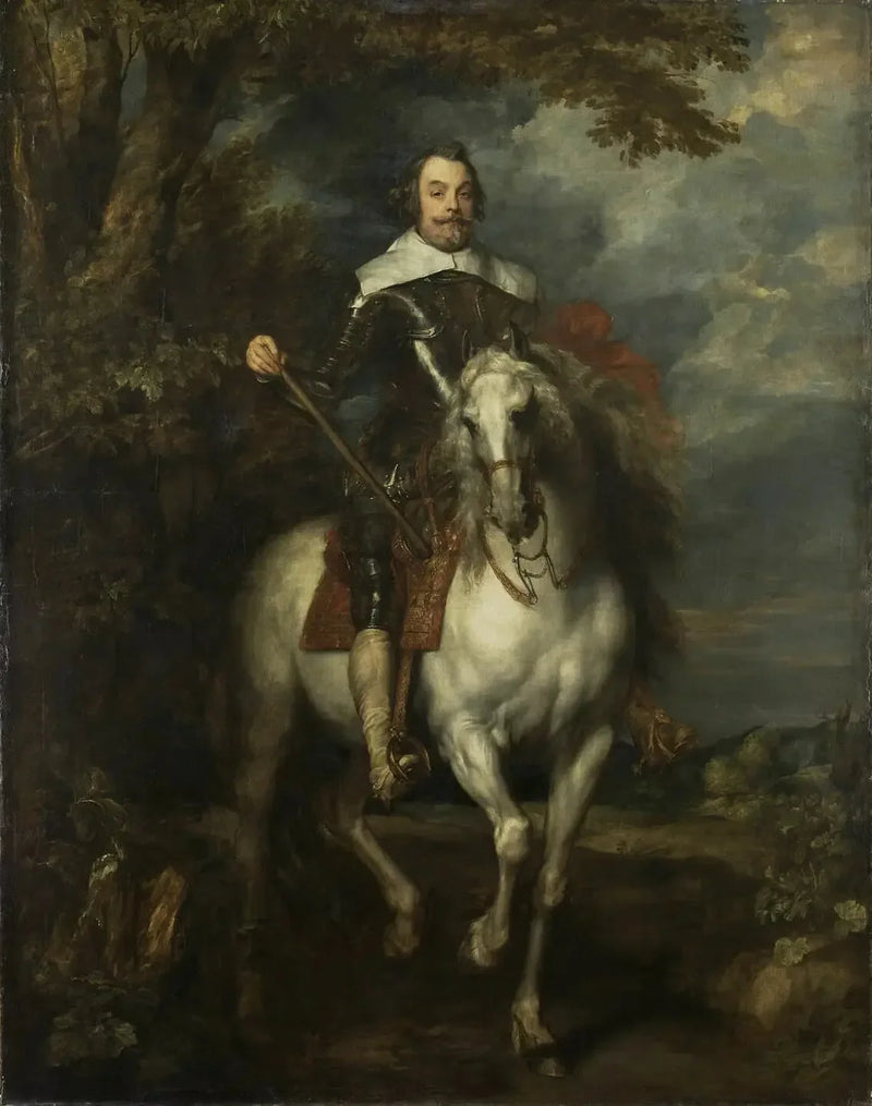 Francisco de Moncadasta ratsastajaportraatti - Antoine van Dyck
