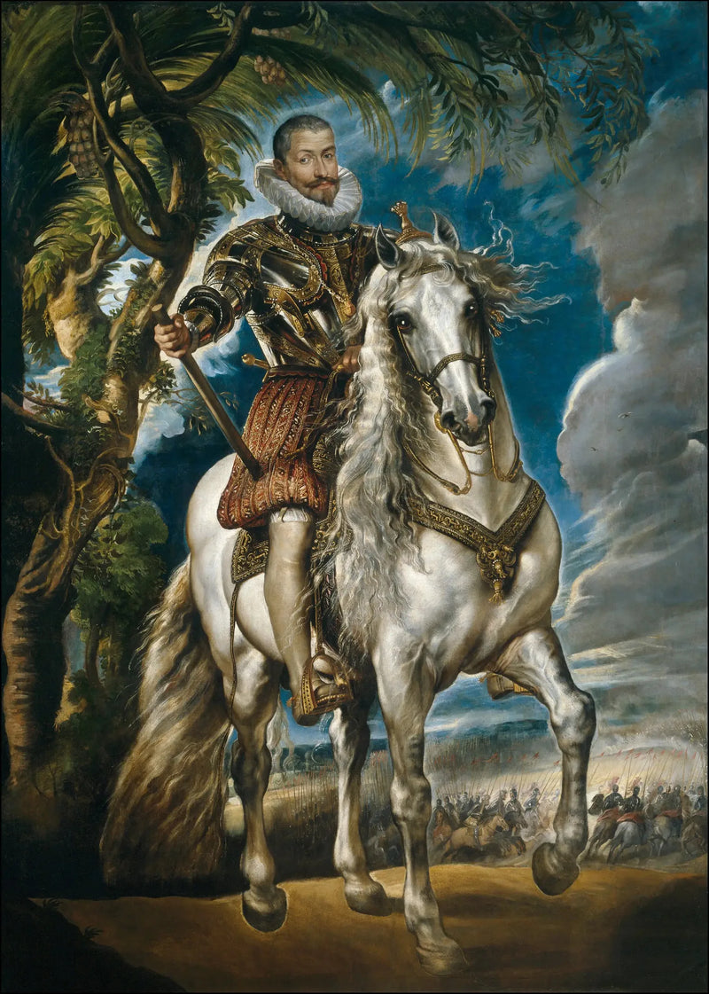 Ratsastajaporträtti Herttua de Lerme - Peter Paul Rubens