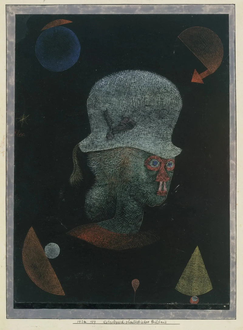 Fantastinen astrologinen muotokuva - Paul Klee