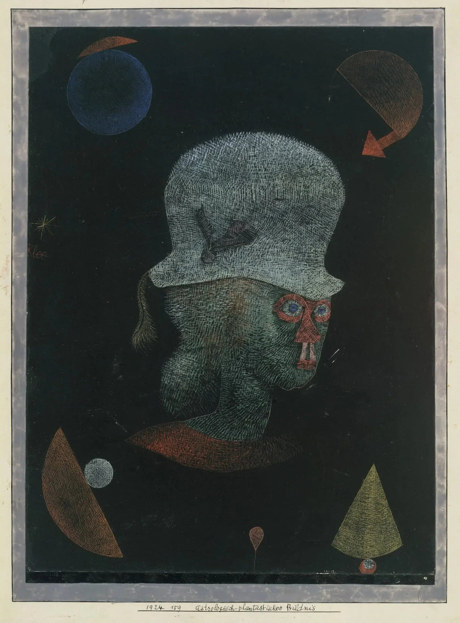 Fantastinen astrologinen muotokuva - Paul Klee