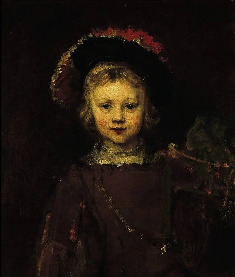 Kesken jäänyt poikaportraiitti - Rembrandt