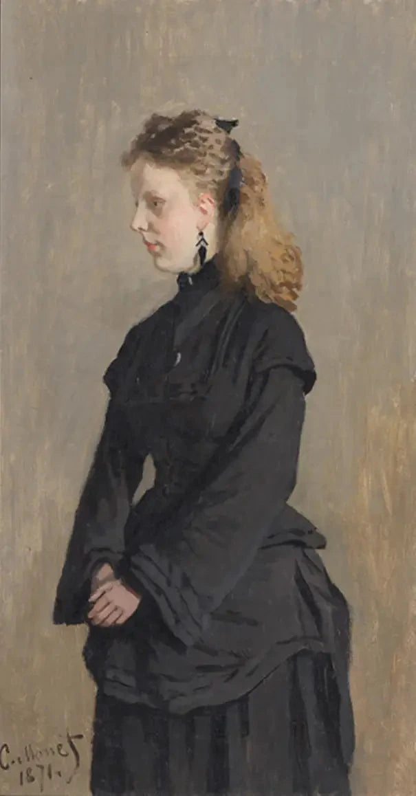 Guurtje van de Stadt W192:n muotokuva - Claude Monet
