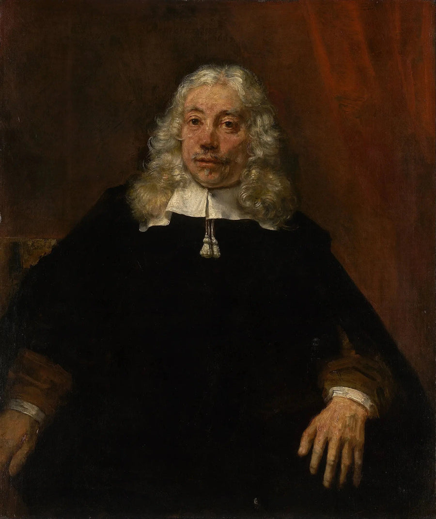 Valkohiuksisen miehen muotokuva - Rembrandt