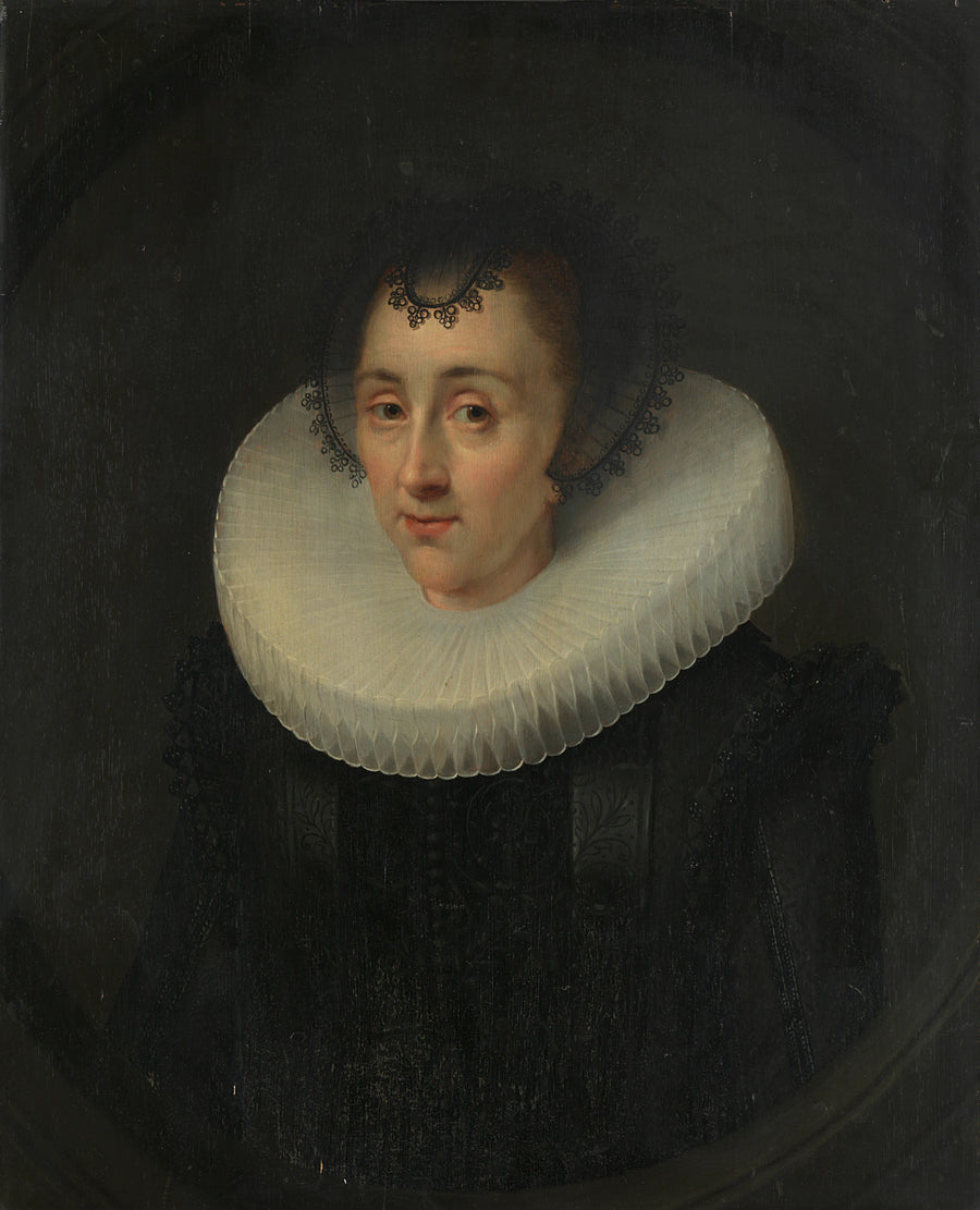 Portrait d'Hortensia del Prado (?-1627) - Salomon Mesdach