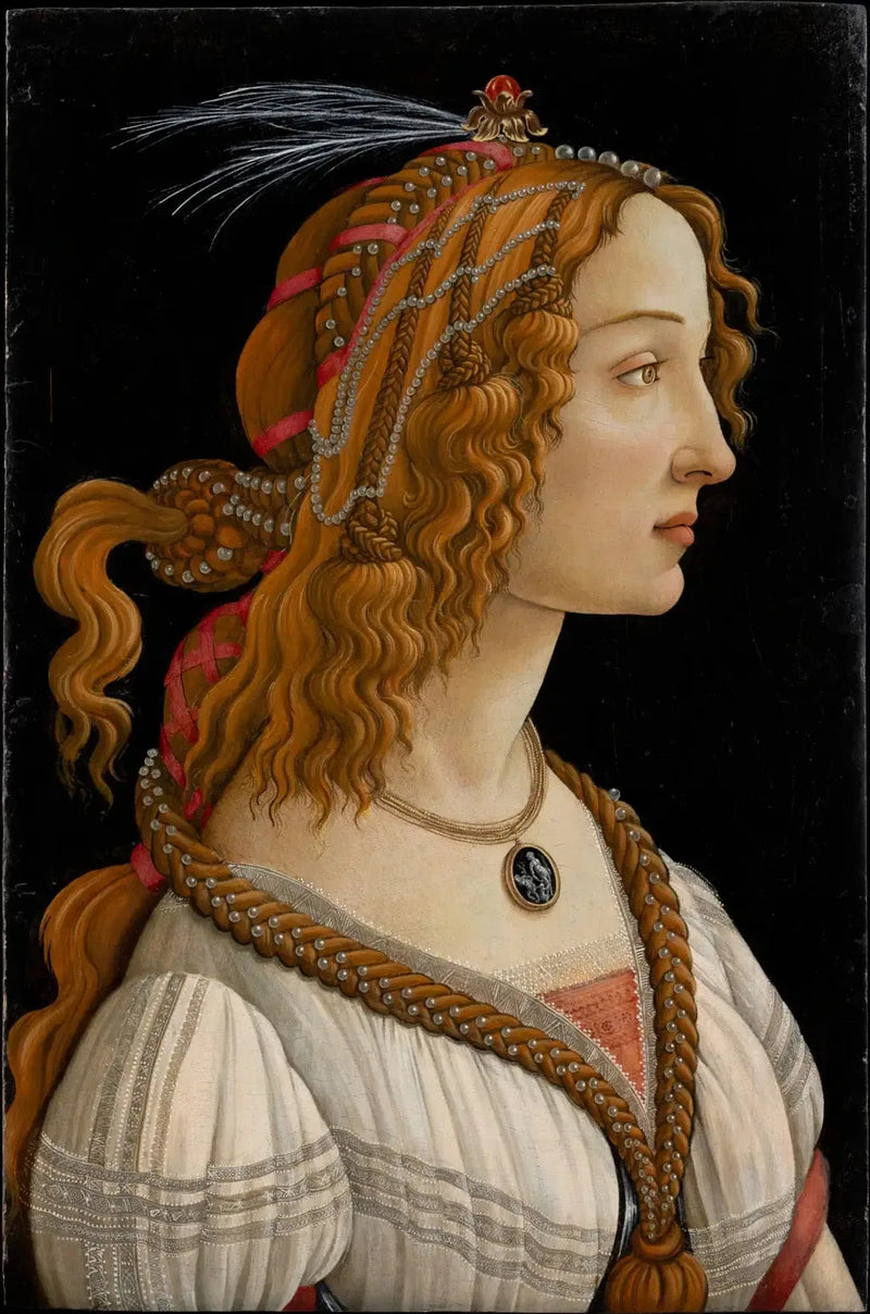 Ihanteellinen muotokuva nuoresta naisesta (Simonetta Vespucci?) - Sandro Botticelli