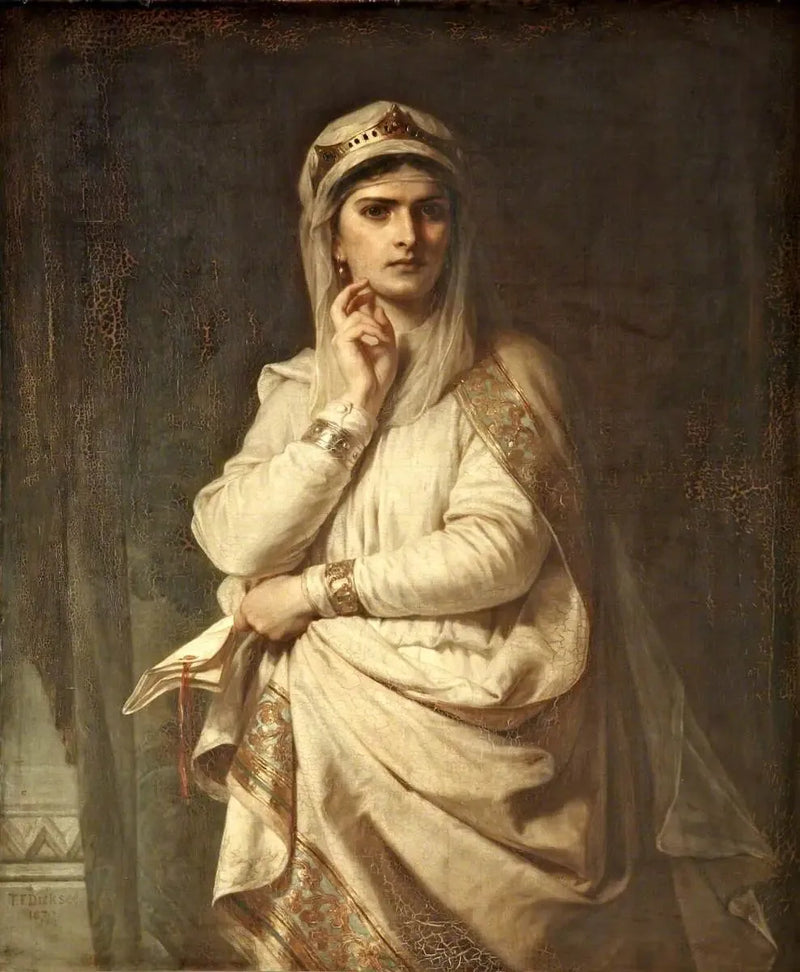 Ihanteellinen muotokuva Lady Macbethista - Thomas Francis Dicksee