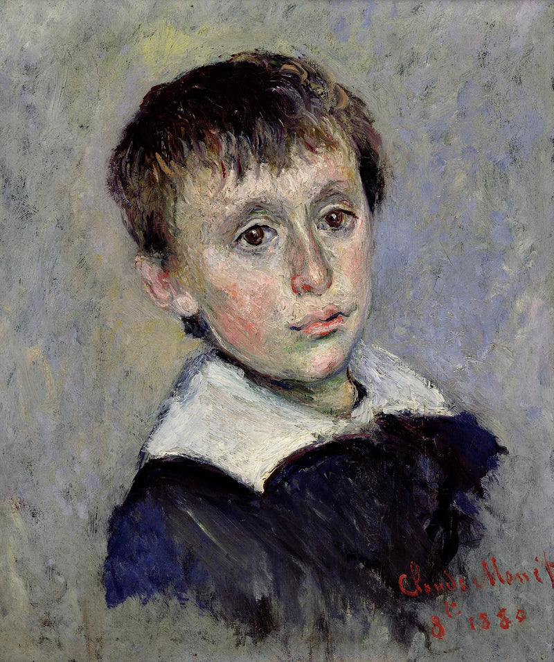 Jean Monet W632:n muotokuva - Claude Monet
