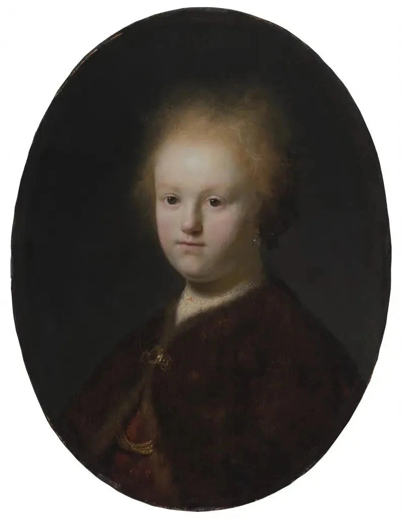 Rembrandtin sisar, tai Nuoren tytön muotokuva - Rembrandt