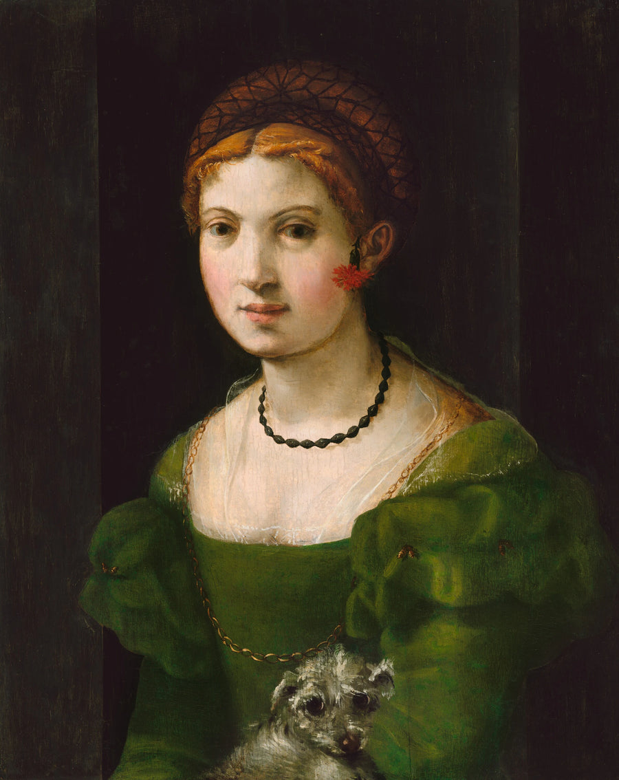 Portrait d'une jeune femme - Florentine 16th Century