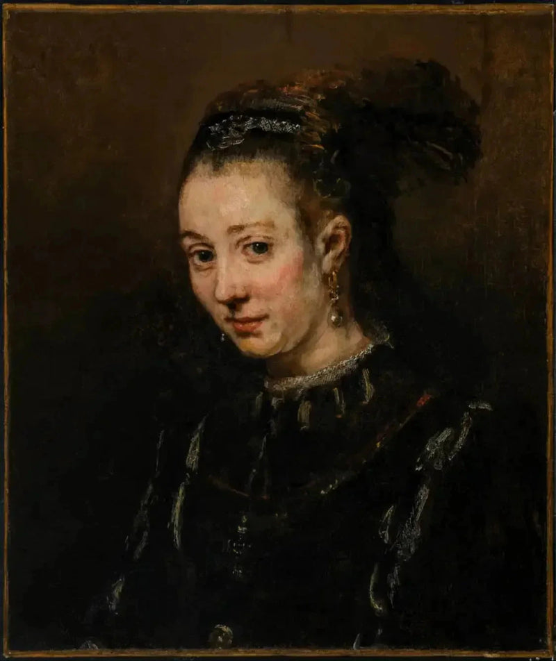 Nuoren naisen muotokuva - Rembrandt