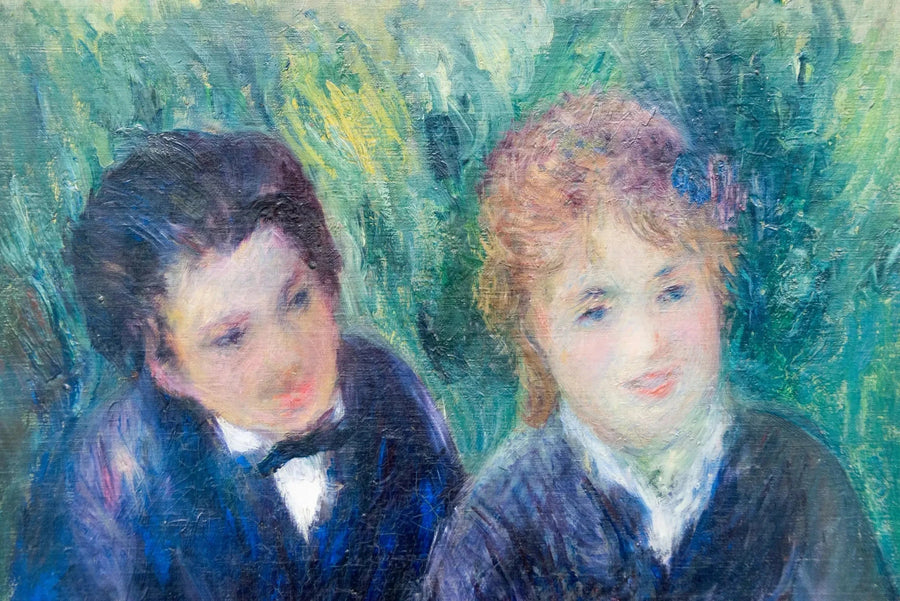 Nuoren miehen ja nuoren naisen muotokuva - Pierre-Auguste Renoir