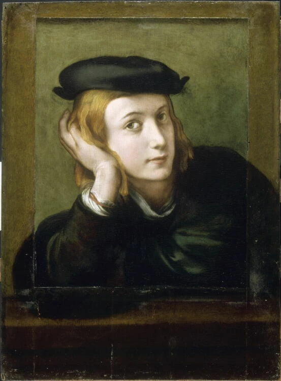 Portrait de jeune homme - ou Le Parmesan Il Parmigianino