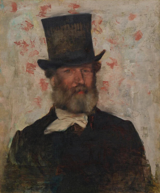 Léopold Levertin muotokuva - Edgar Degas