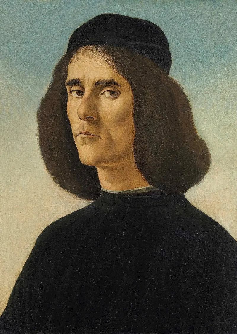 Michel Marullen muotokuva - Sandro Botticelli