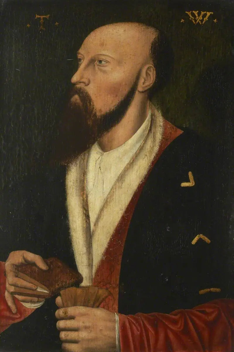 Muotokuva herrasmiehestä (väitetysti Sir Thomas Wyatt, 1503–1542) - Hans Holbein nuorempi