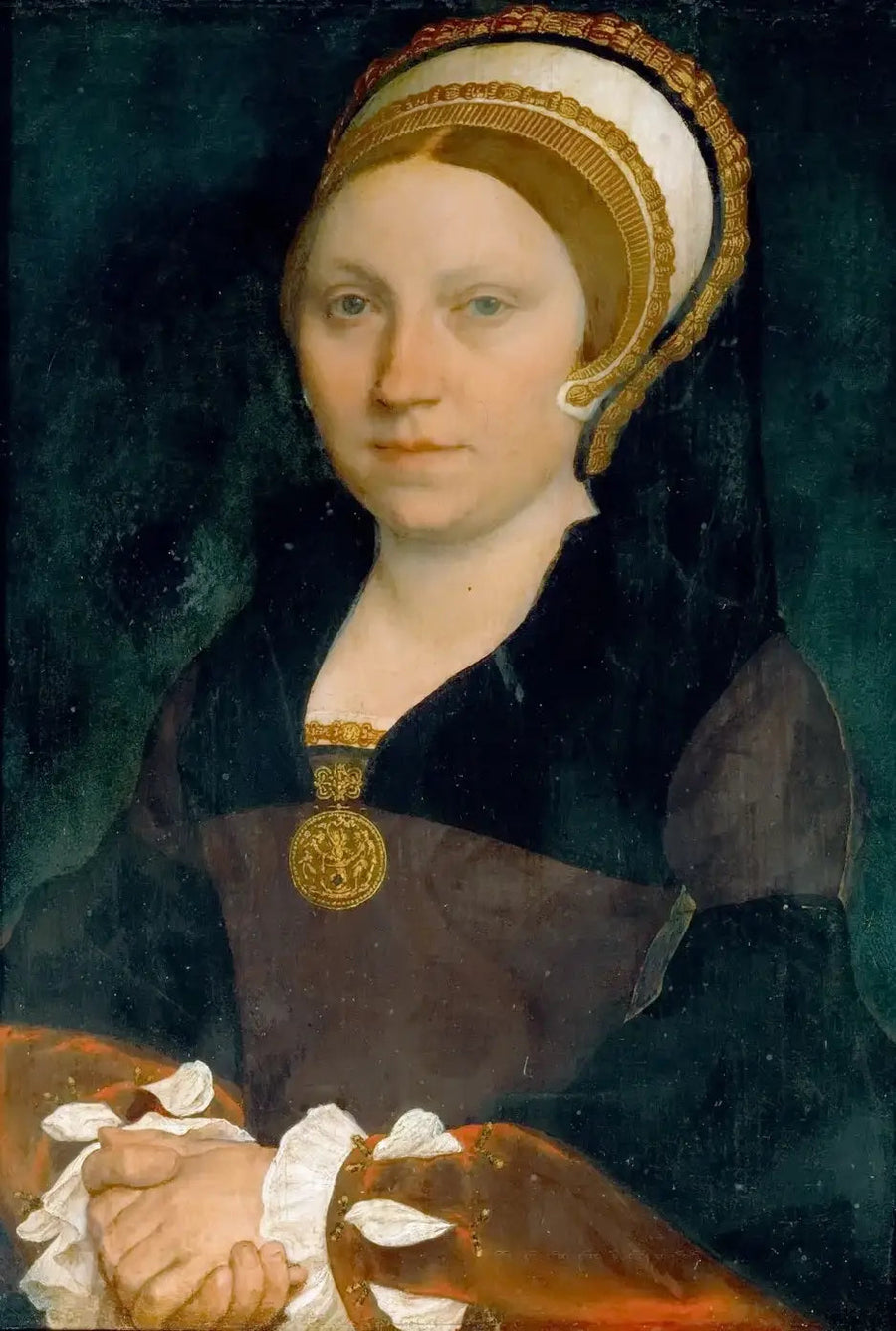 Englannin naisen muotokuva - Hans Holbein nuorempi
