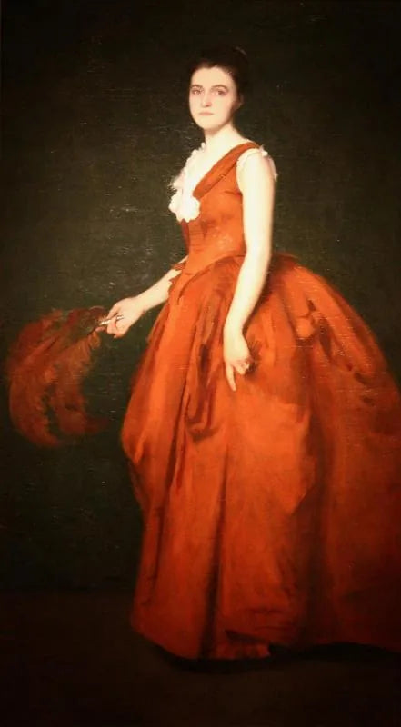 Muotokuva Madame T:stä - Edmund Charles Tarbell