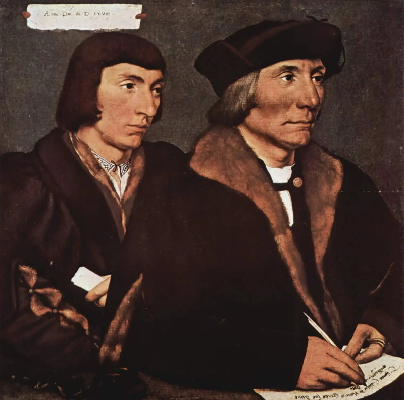 Thomas Godsalven ja hänen poikansa Johnin muotokuva - Hans Holbein nuorempi