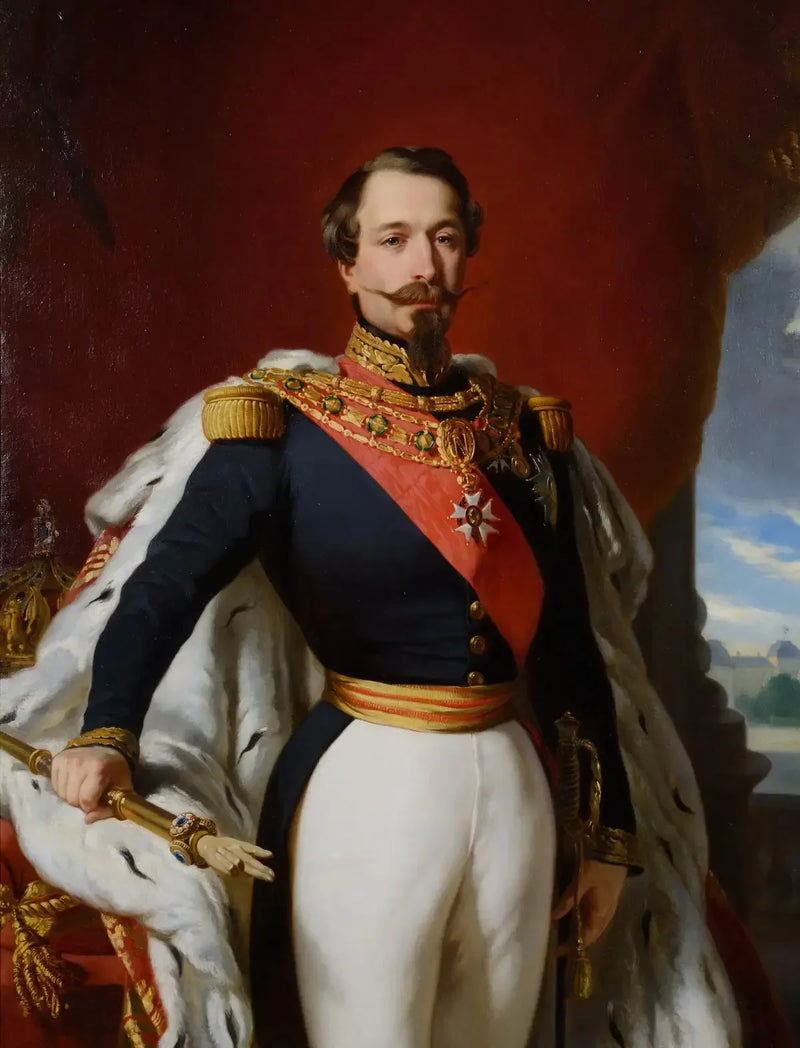 Napoleon III:n virallinen muotokuva - Franz Xaver Winterhalter