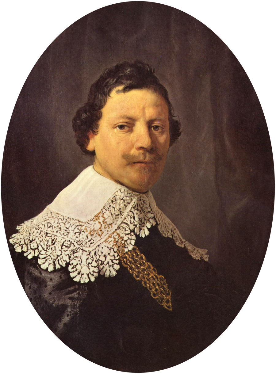 Philips Lucaszin muotokuva. (....-1641) - Rembrandt