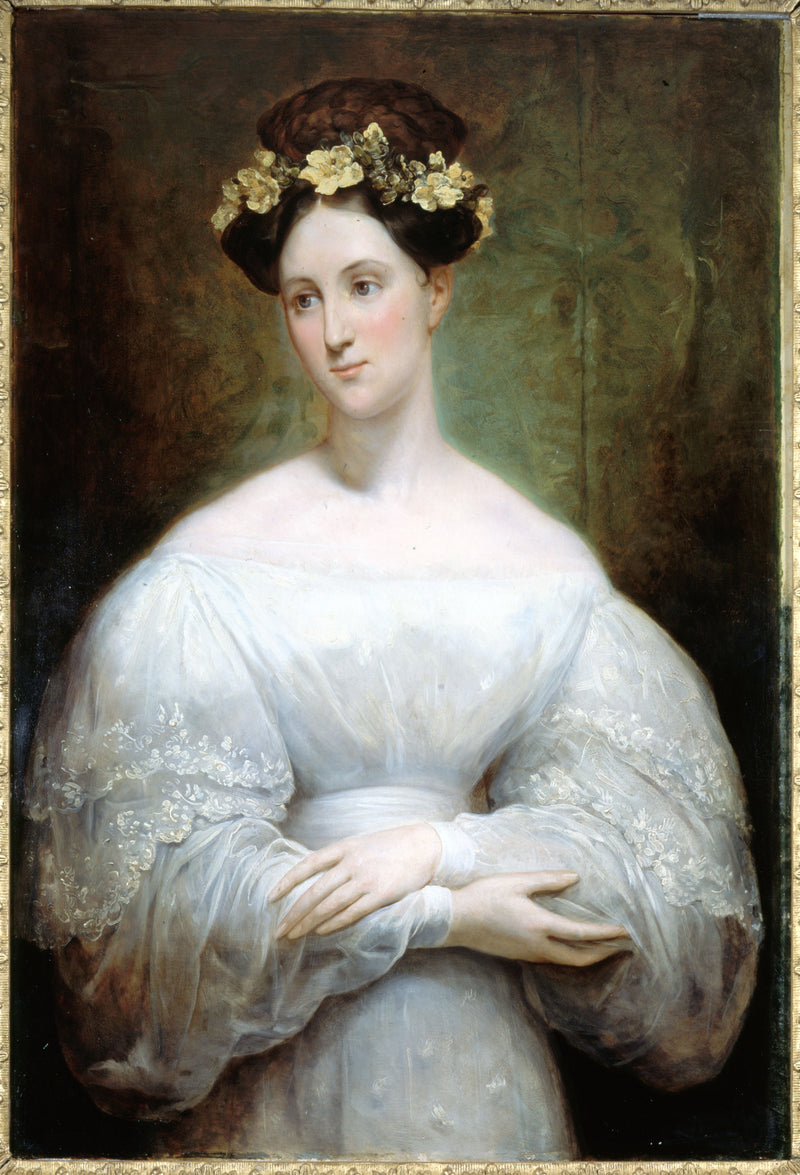 Epävirallinen muotokuva prinsessa Marie d'Orléansista - Ary Scheffer