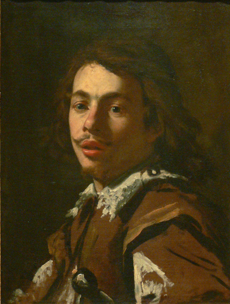 Aubin Vouetin muotokuva - Simon Vouet
