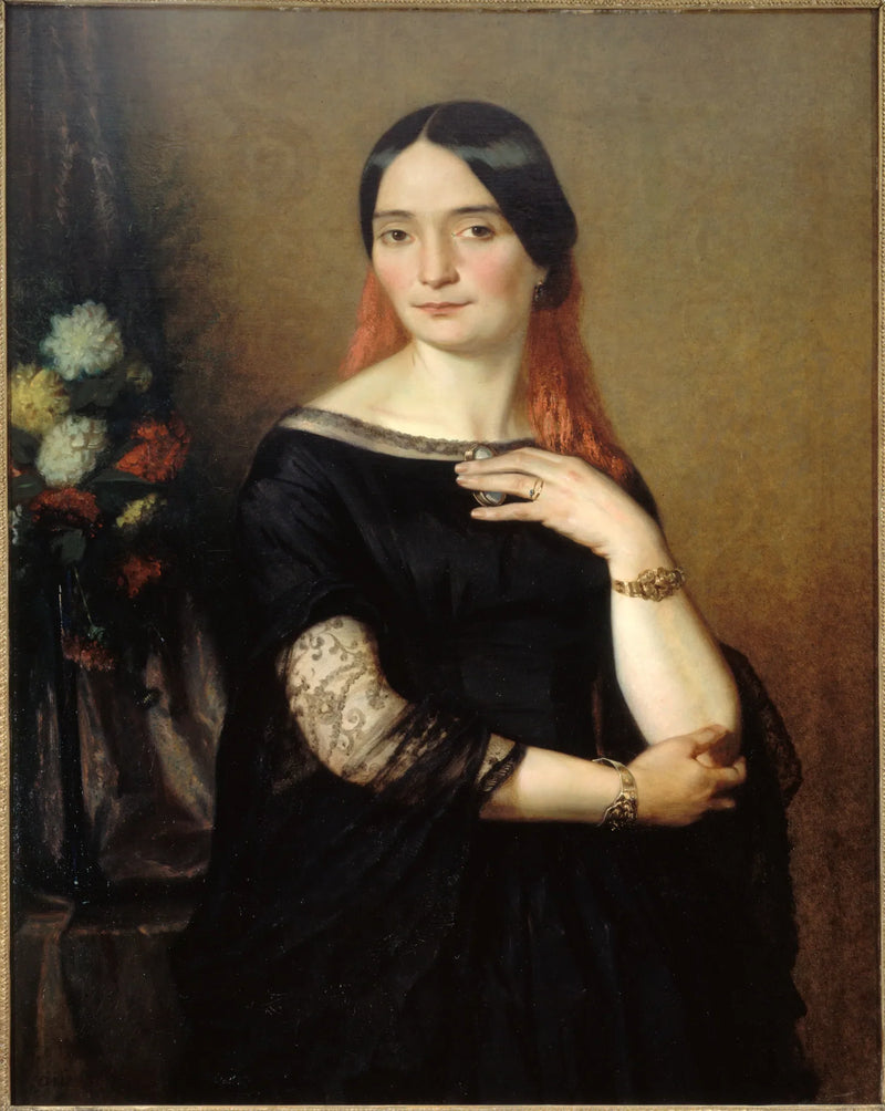 Arvioitu muotokuva neiti Marsista - Ary Scheffer