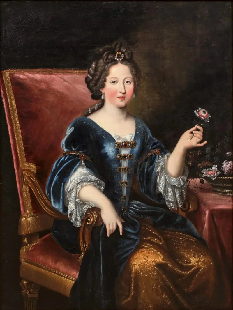 Arvioitu muotokuva Marie-Louise d'Orléansista - Pierre Mignard